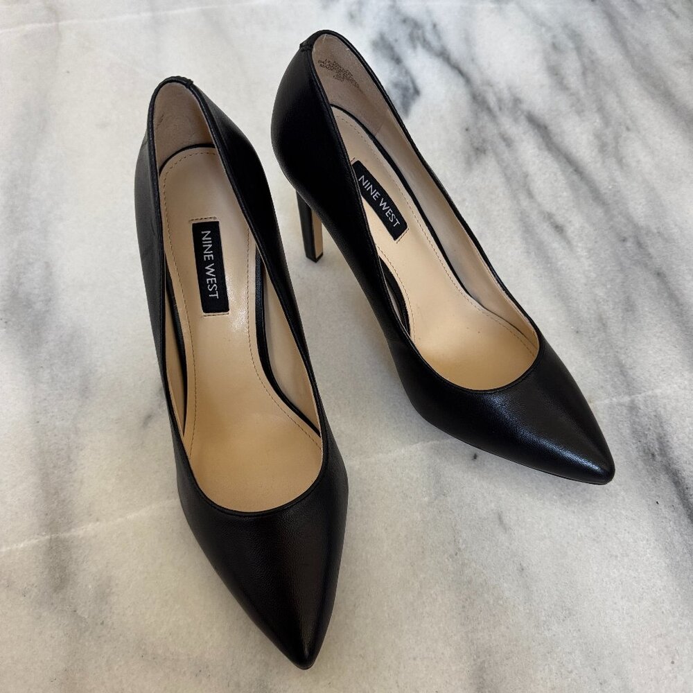 Black Nine West Stiletto Heels